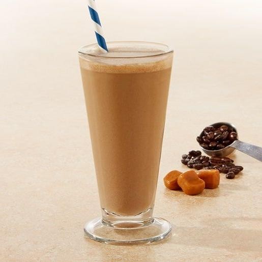Caramel Macchiato High-Calorie Smoothie