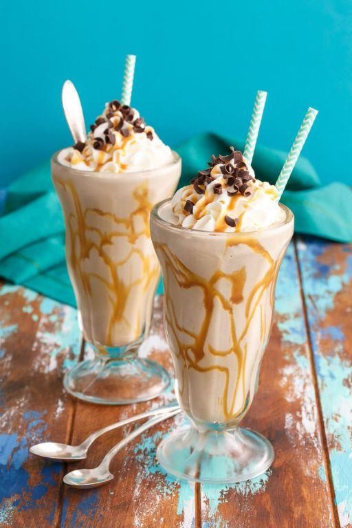 Caramel Swirl Jameson Cold Brew Milkshake