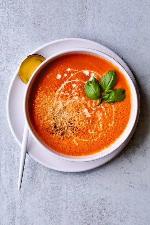 Caramelized Onion and Tomato Vita Mix Soup