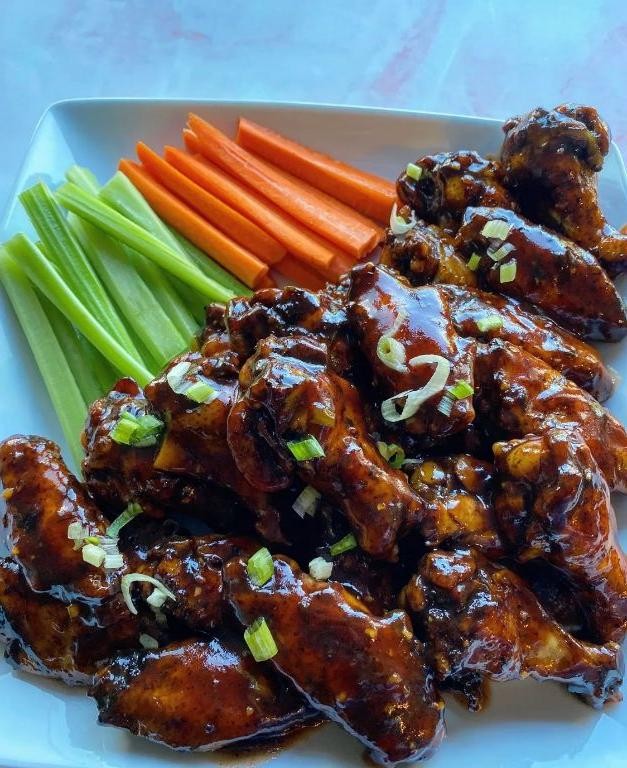 Caribbean Jerk BBQ Chicken Wings
