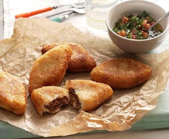 Carimañolas with Ground Beef and Cheese
