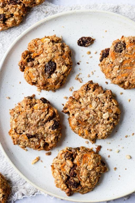 Carrot Cake Breakfast Cookies