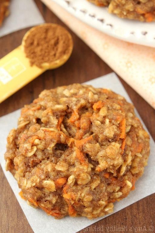 Carrot and Oatmeal Cookies