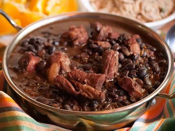 Cassava and Black Bean Stew