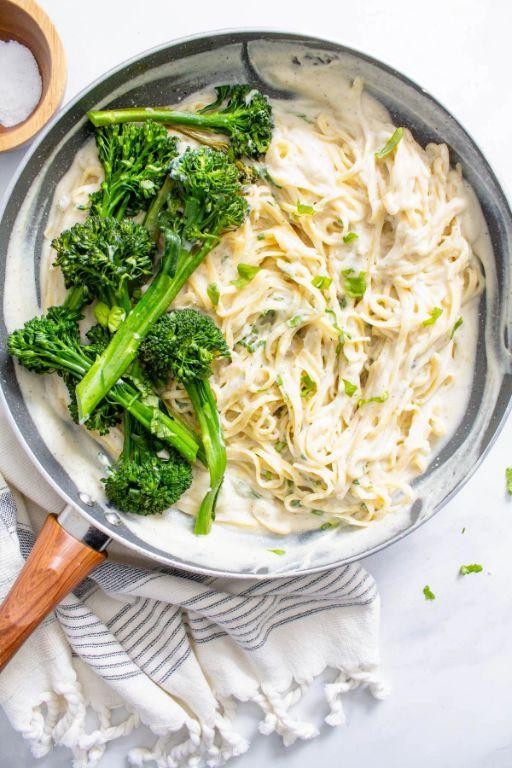 Cauliflower Alfredo Pasta
