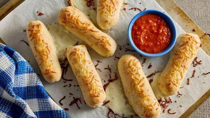 Cheesy Stuffed Breadsticks