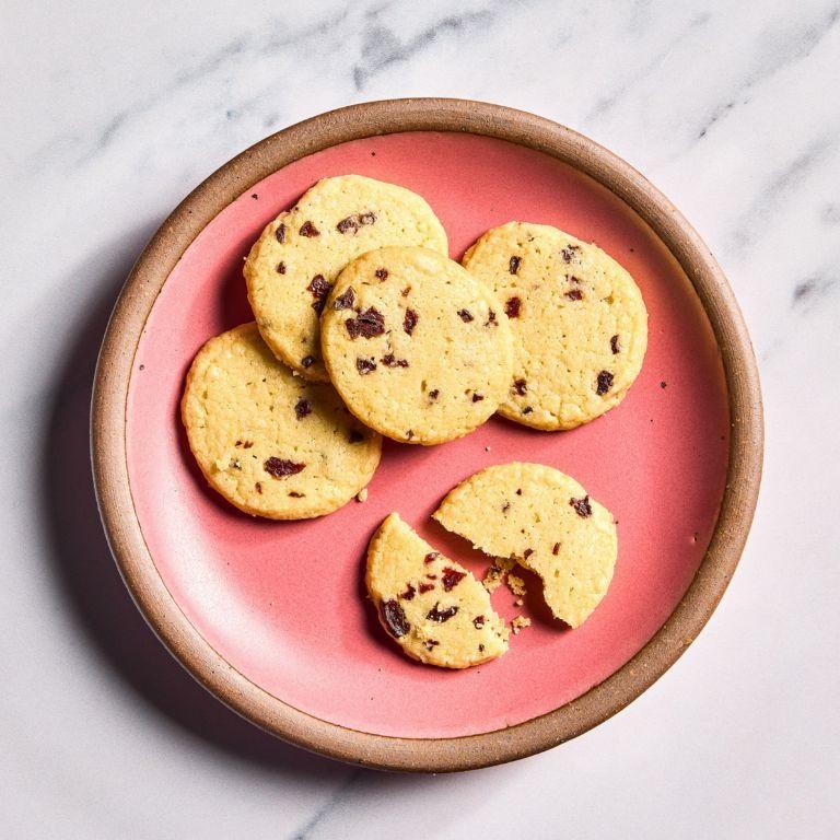 Cherry Almond Butter Cookies