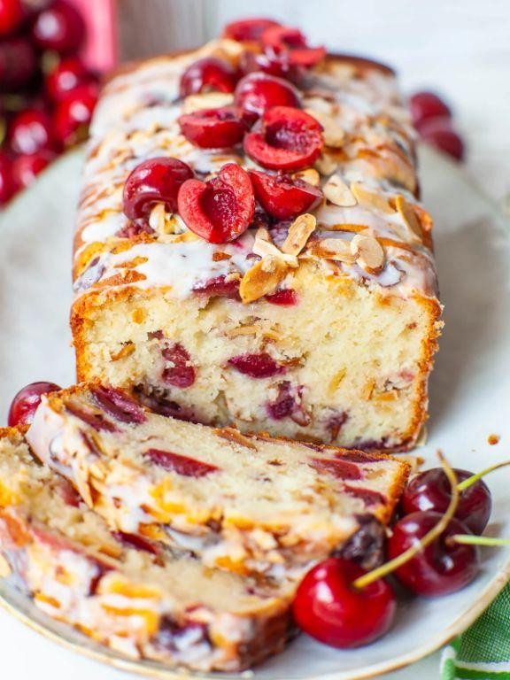 Cherry Almond Sweet Bread