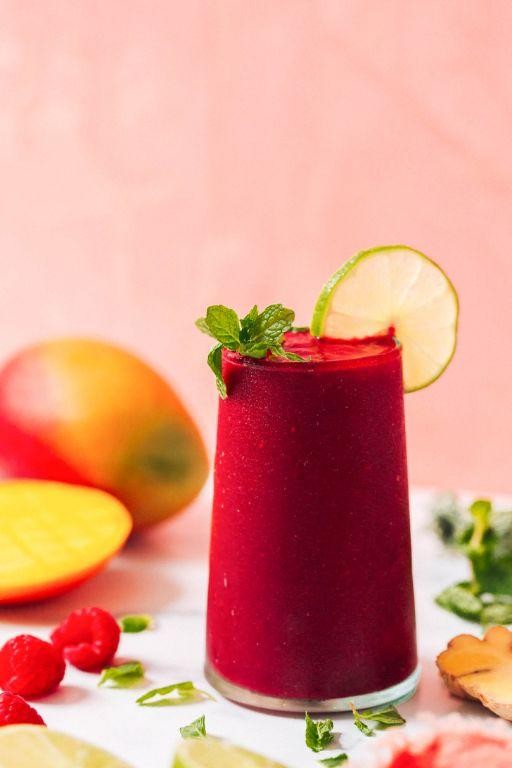 Cherry Mango Beetroot Smoothie