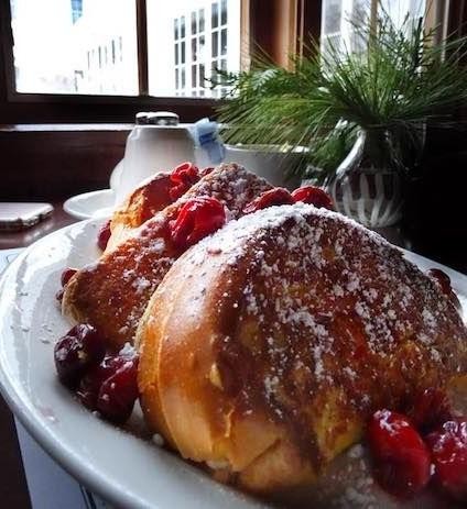 Cherry Stuffed French Toast