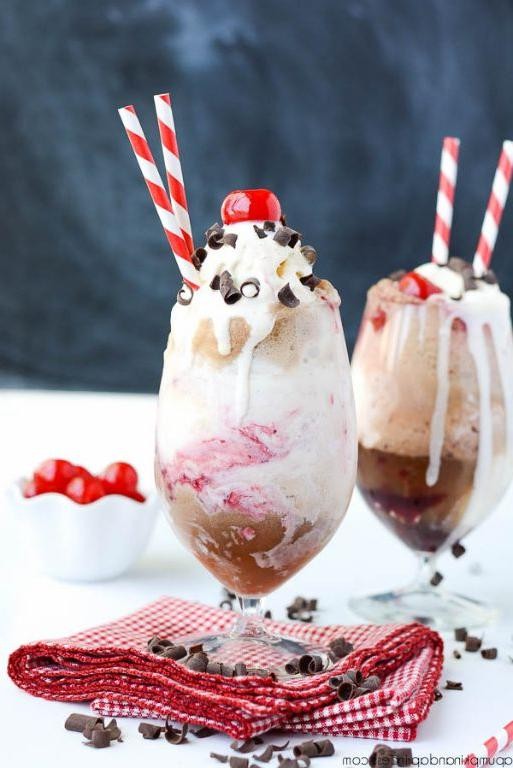 Cherry Vanilla Float