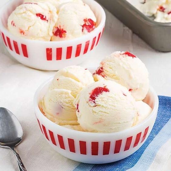Cherry Vanilla Sorbet