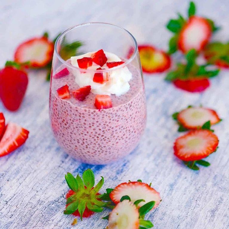 Chia Seed Pudding with Fresh Fruit
