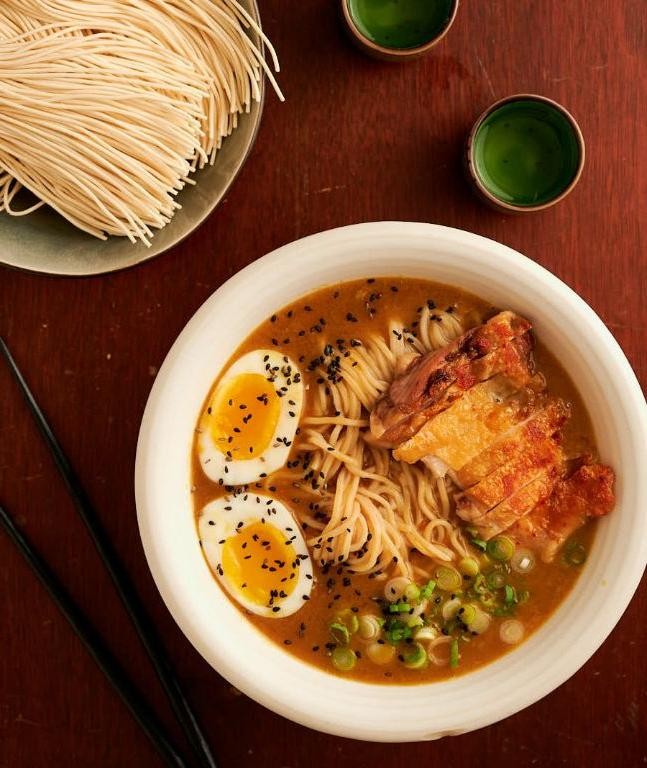 Chicken Curry Ramen Soup