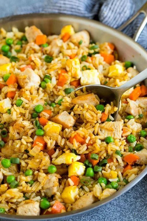 Chicken Fried Rice with Vegetables