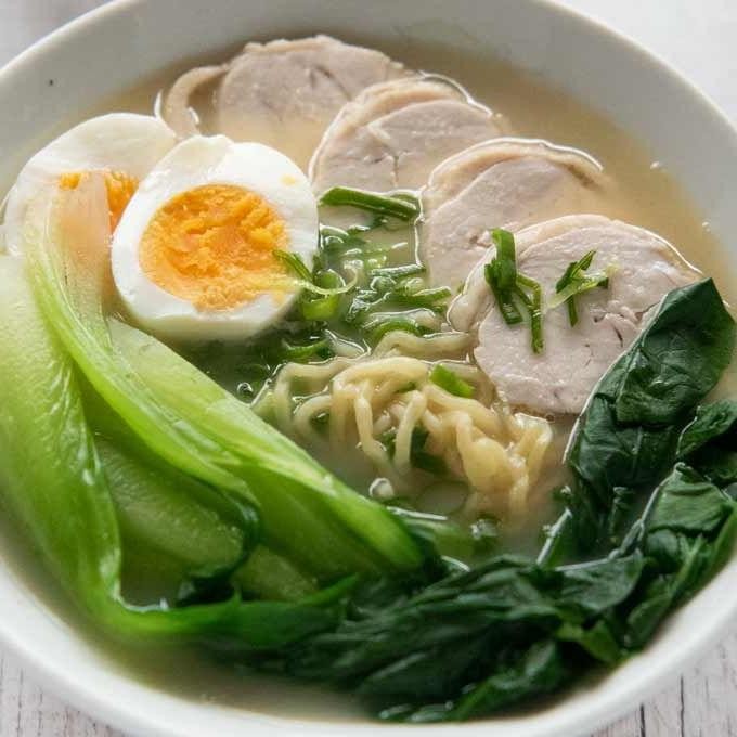 Chicken Paitan Ramen