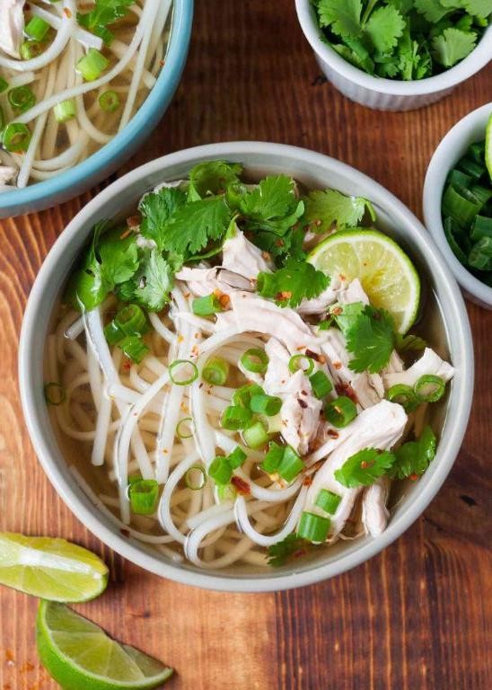 Chicken Pho (Vietnamese Noodle Soup)