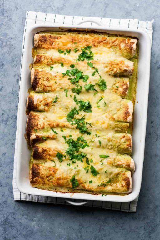 Chicken and Broccoli Enchiladas