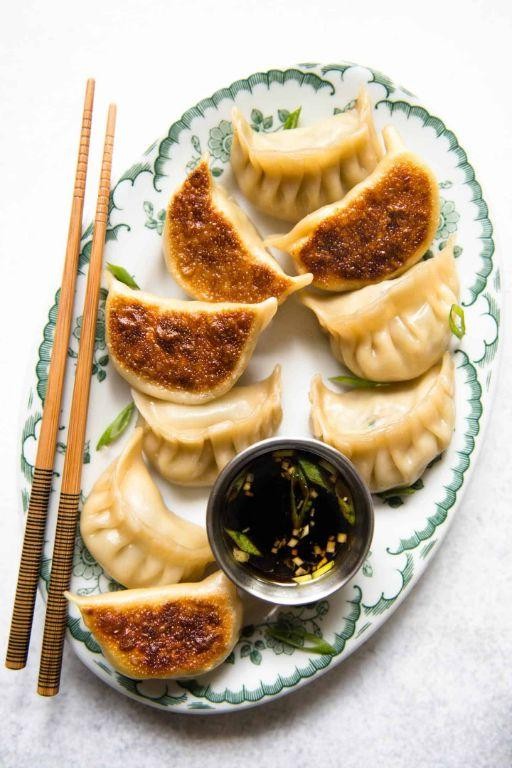 Chicken and Cabbage Pot Stickers