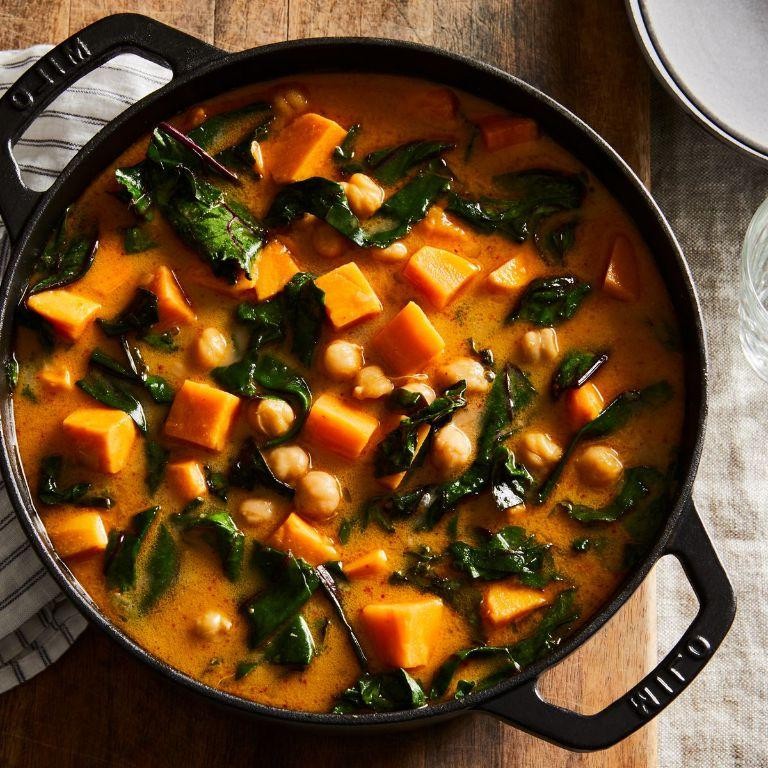 Chickpea and Sweet Potato Stew