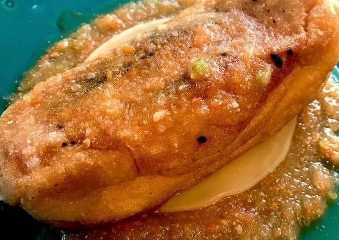 Chile Rellenos with Ranchero Sauce