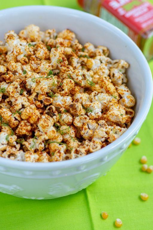 Chili Lime Air Popped Popcorn