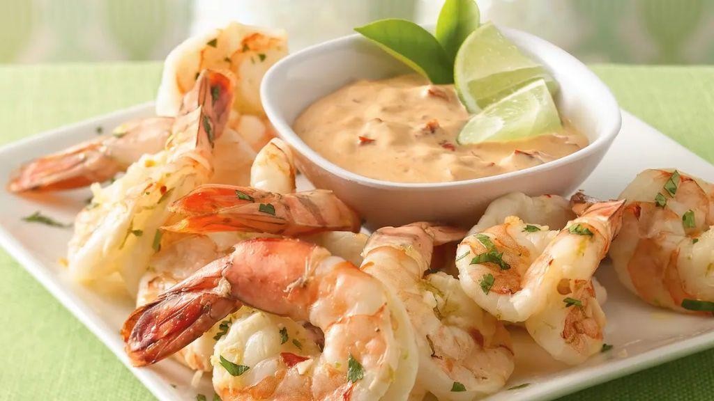 Chipotle Lime Shrimp Dip with Cream Cheese