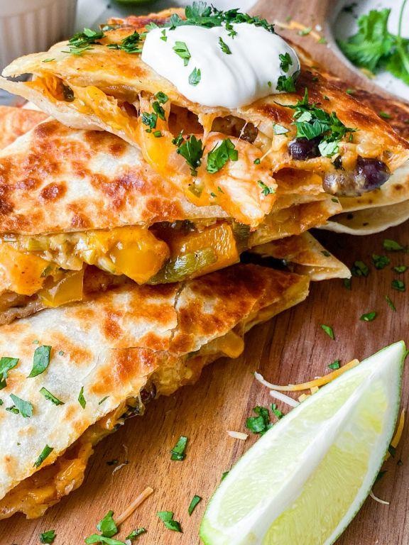 Chipotle Lime Shrimp Quesadilla