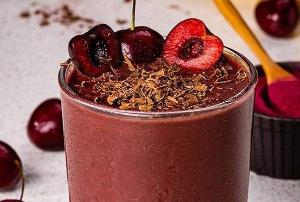 Chocolate Cherry Recovery Smoothie