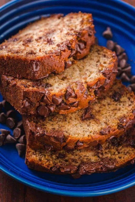 Chocolate Chip Banana Nut Bread