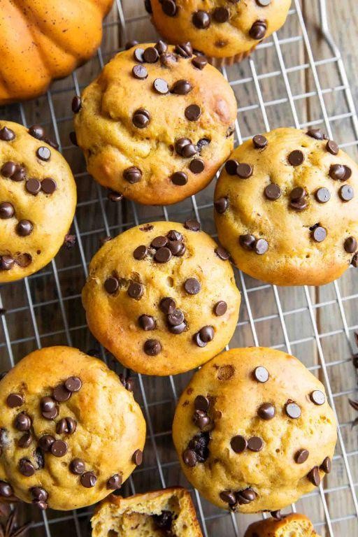 Chocolate Chip Cottage Cheese Muffins