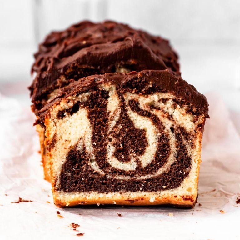 Chocolate Marble Loaf Cake