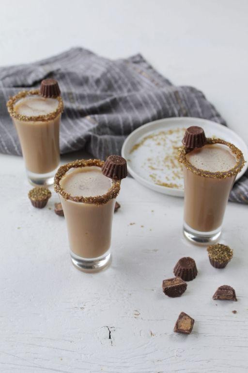 Chocolate Peanut Butter Cup Shots