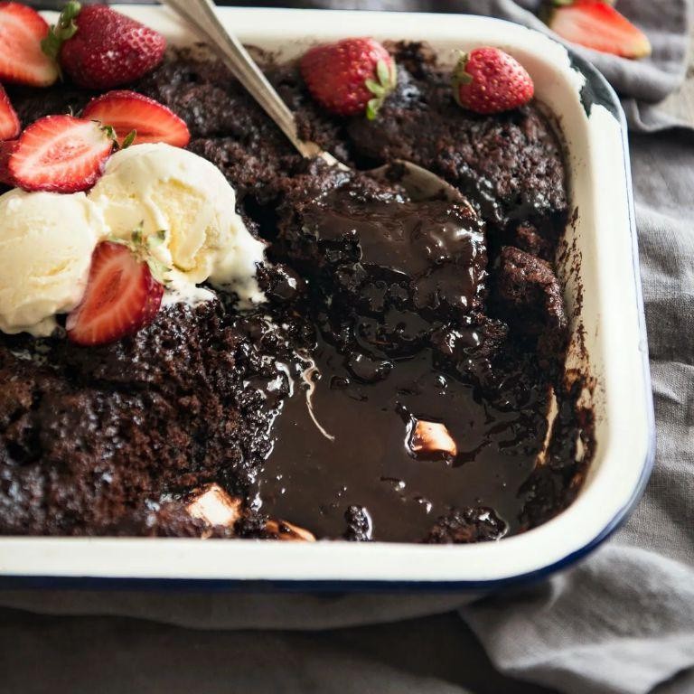 Chocolate Self-Saucing Pudding