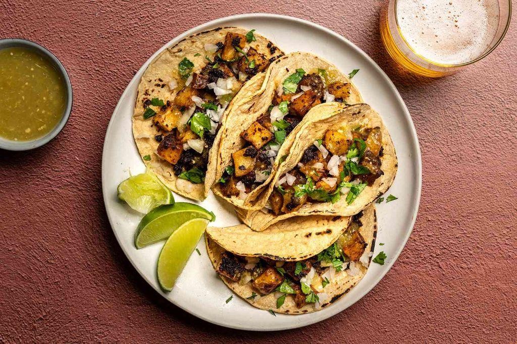 Chorizo and Potato Street Tacos