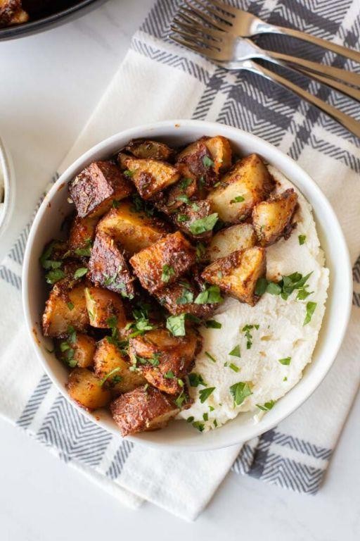 Christmas Spiced Roasted Potatoes