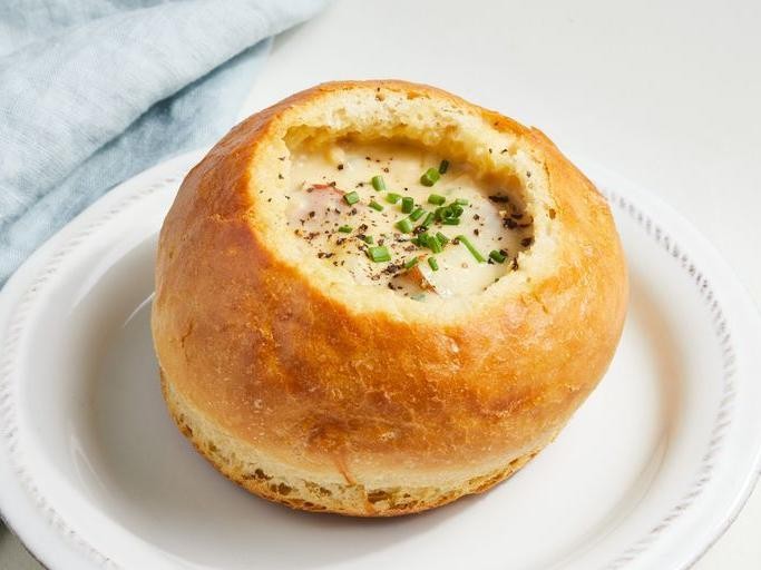 Ciabatta Bread Bowl for Soups