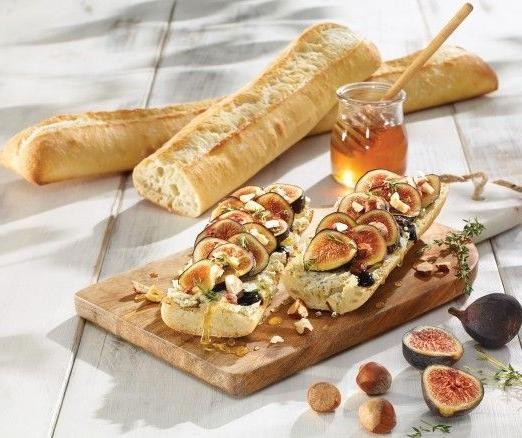 Ciabatta with Figs and Goat Cheese
