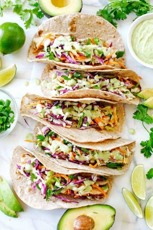 Cilantro Lime Quinoa and Chicken Tacos