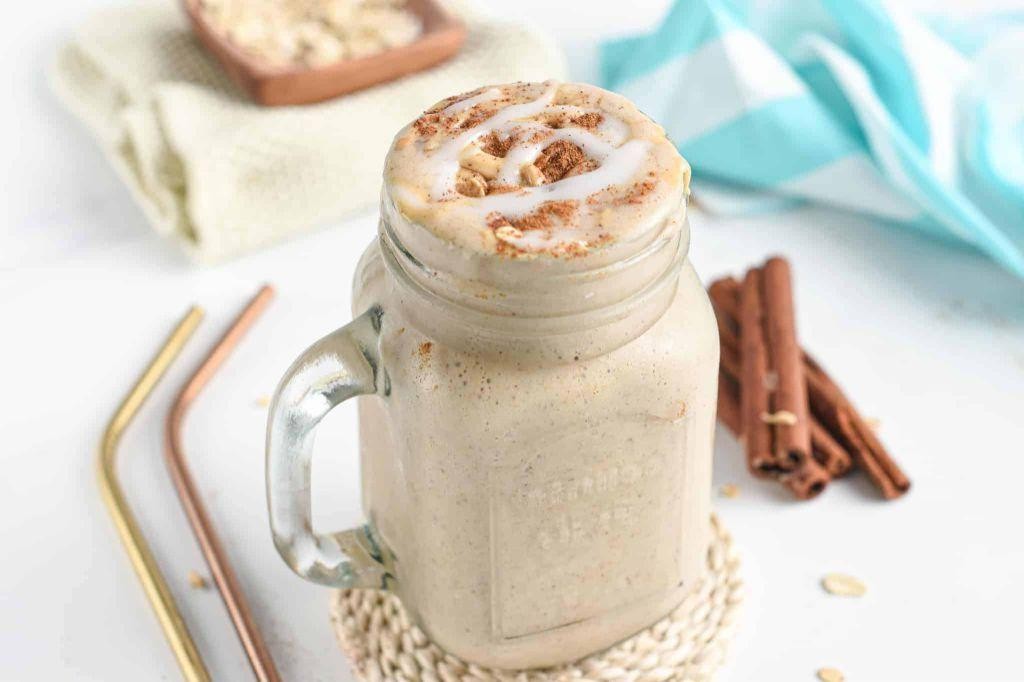 Cinnamon Roll Protein Smoothie