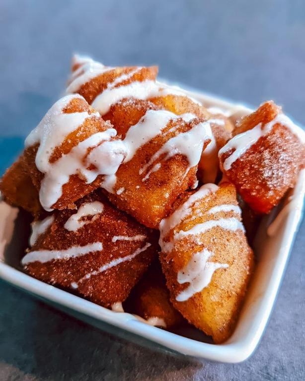 Cinnamon Sugar Crescent Roll Bites