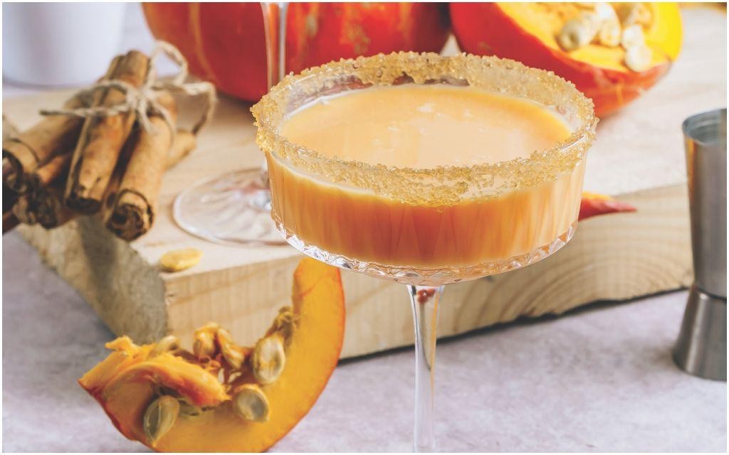 Cinnamon Sugar Rim Pumpkin Pie Martini