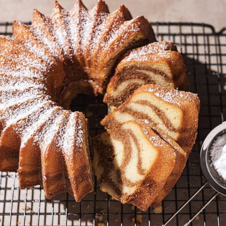 Cinnamon Swirl Bundt Cake