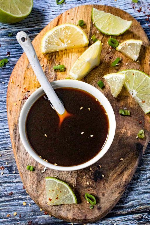 Citrus Tonkatsu Sauce with Lemon and Lime