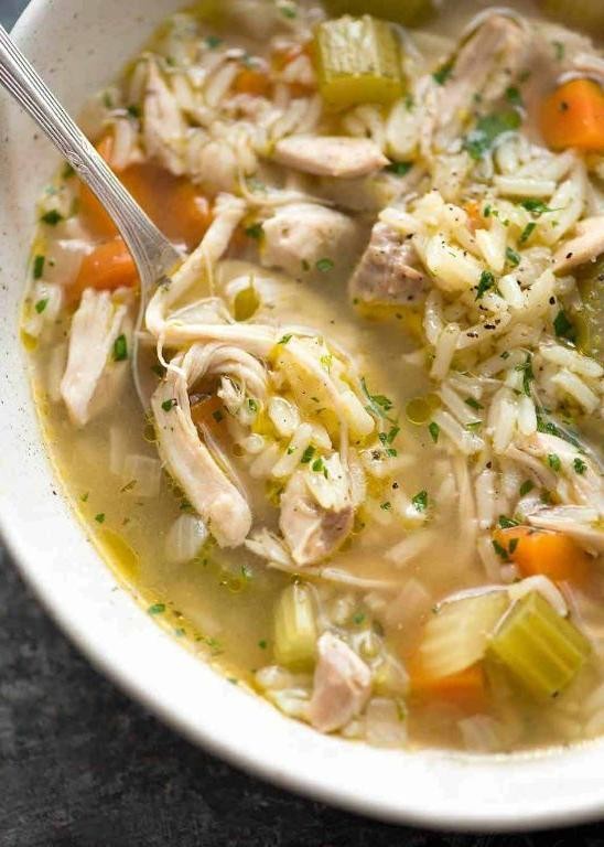 Classic Chicken and Rice Soup