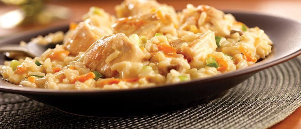 Classic Creamy Chicken Risotto