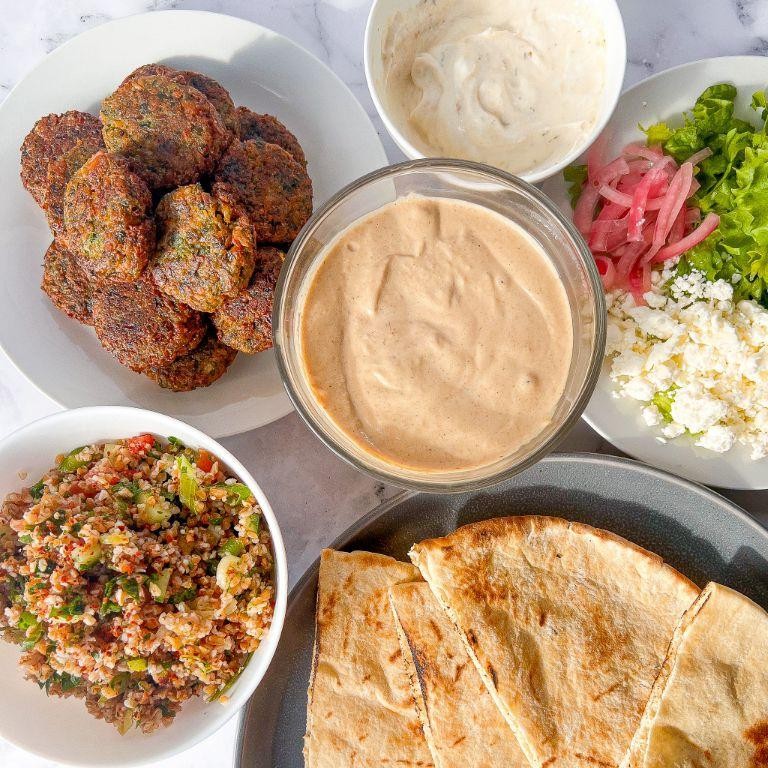 Classic Crispy Falafel with Tahini Sauce