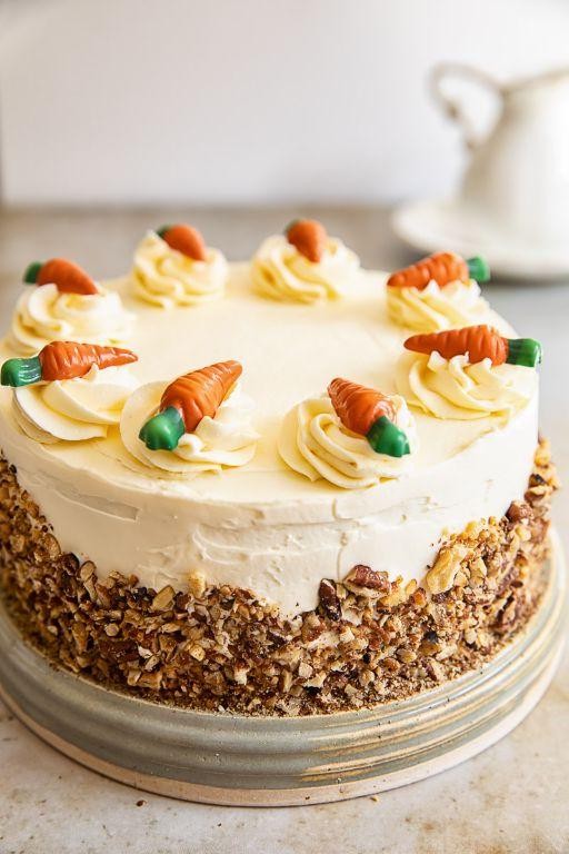 Classic Easter Carrot Cake with Cream Cheese Frosting