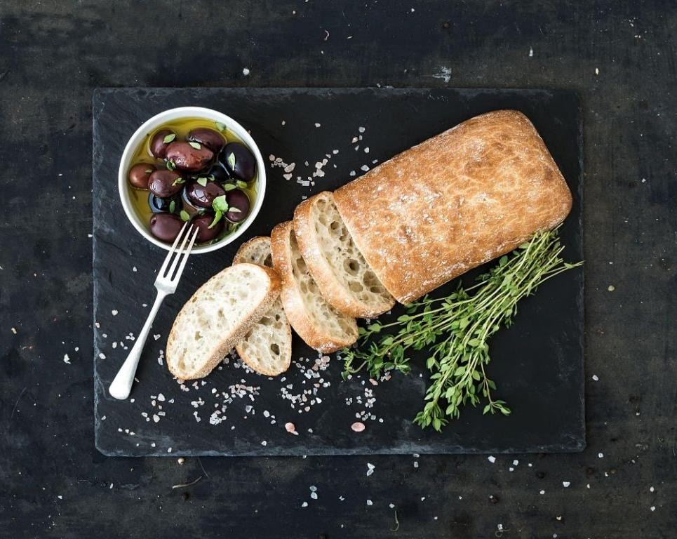 Classic Italian Ciabatta Bread