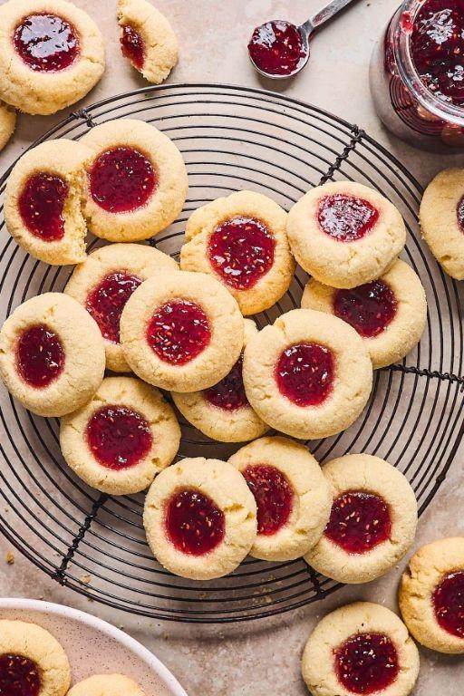 Classic Jam-Filled Thumbprint Cookies